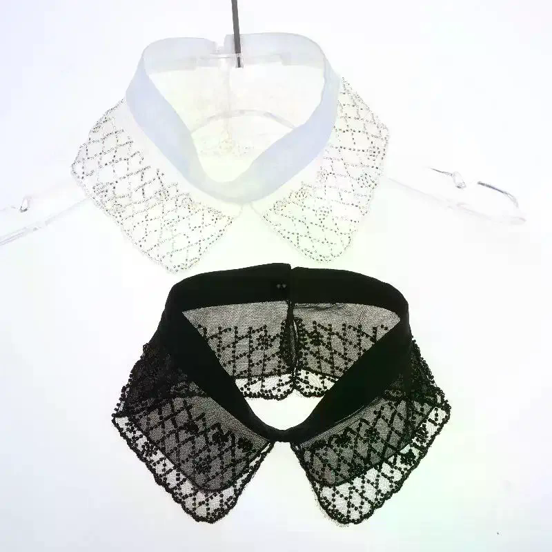 Women'S Formal Wear Accessories - Cuello Falso Desmontable de Encaje para