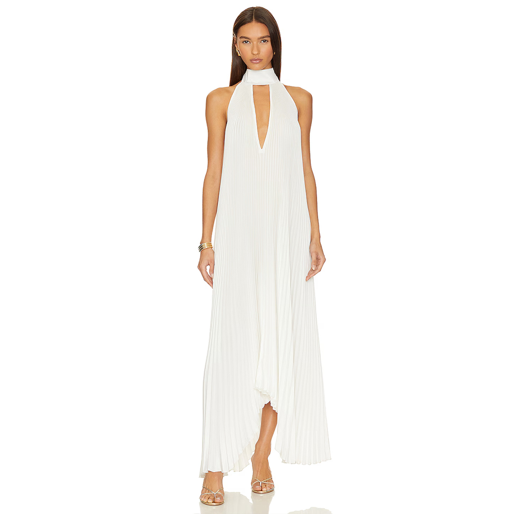 Women'S Formal Wear For Wedding Guest - Vestidos de Noche con Escote en