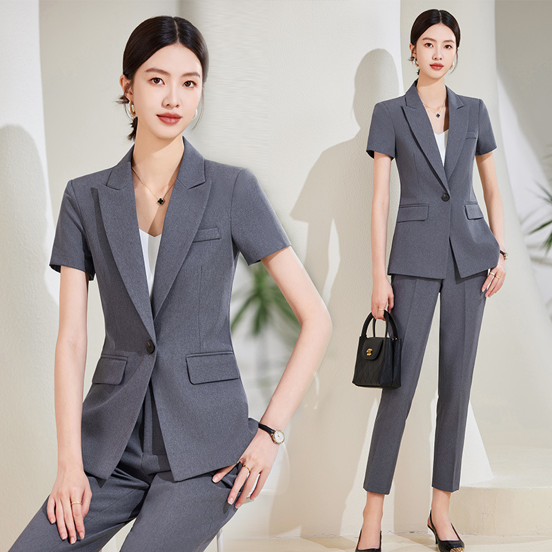Women'S Formal Wear Stores - Conjunto de traje de manga corta