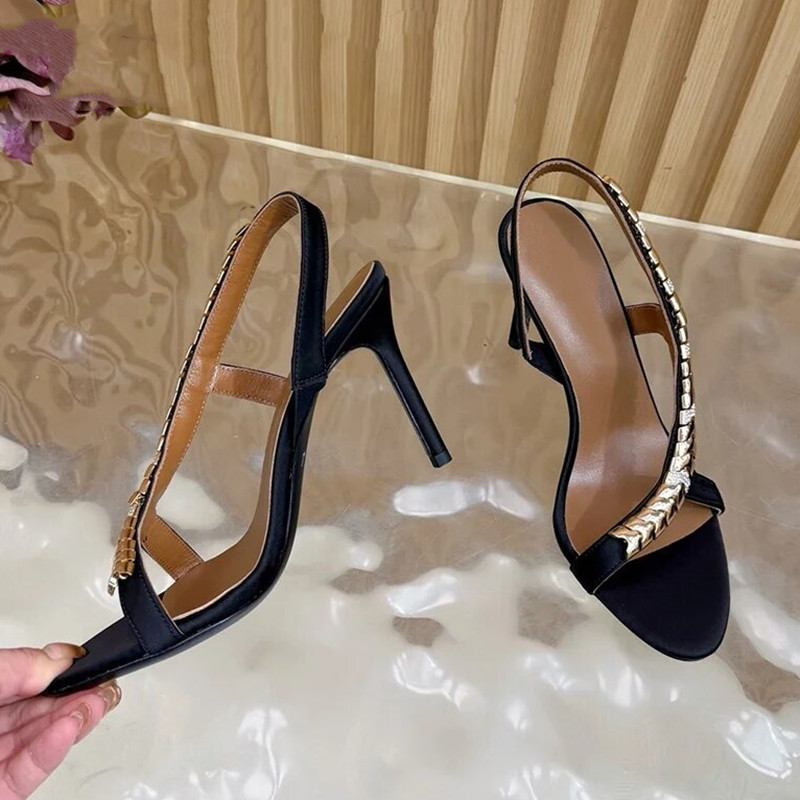 Sandalias de gladiador de saté - Women'S Formal Wear To A Wedding reseña y precio