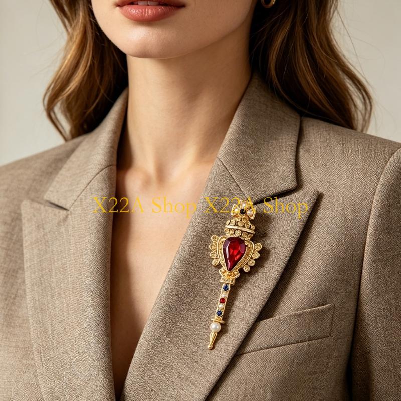 Broche varita mágica retro úni - Women'S Formal Wear Accessories reseña y precio