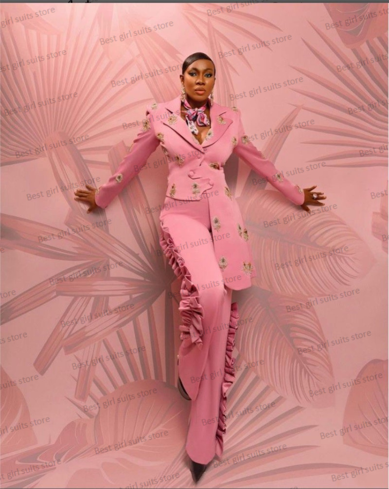 Conjunto de traje de boda rosa - Women'S Formal Wear For Wedding Guest reseña y precio