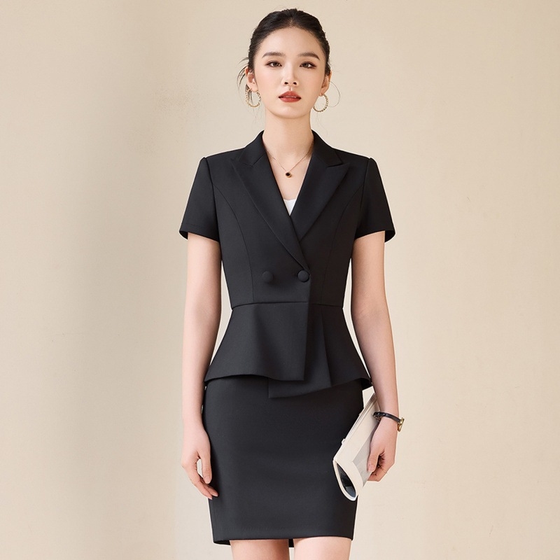 Traje gris de manga corta para - Women'S Formal Wear Stores reseña y precio