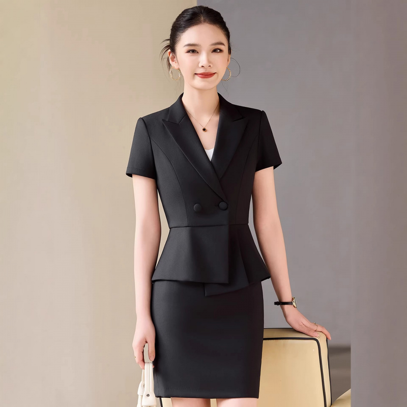 Traje gris de manga corta para - Women'S Formal Wear Stores reseña y precio