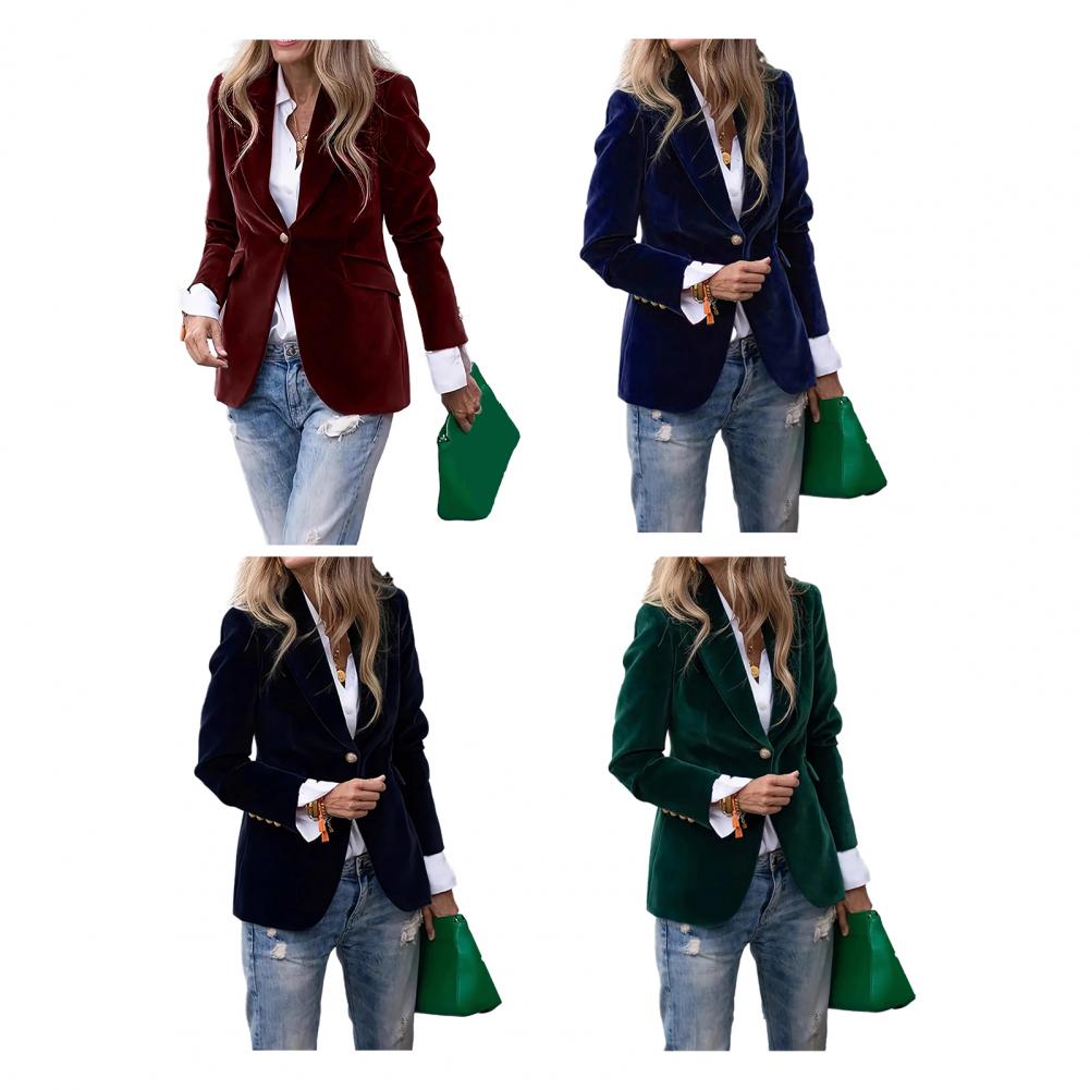 Blazer de terciopelo de talla  - Women'S Formal Wear For Wedding Guest reseña y precio