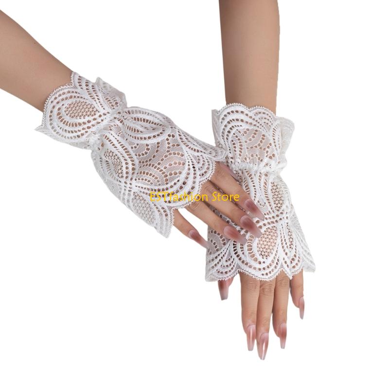 Y5GC Mangas desmontables encaj - Women'S Formal Wear Accessories reseña y precio