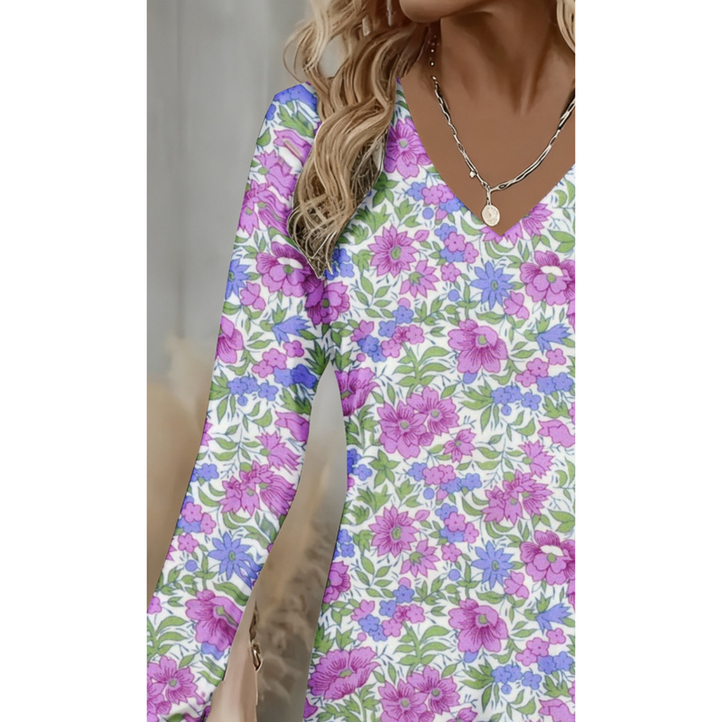 Blusa Elegante de Manga Larga  - Women'S Formal Wear For Wedding Guest reseña y precio
